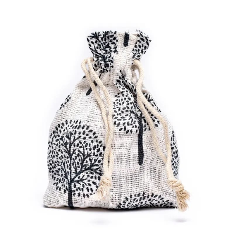 Mala Rhodonit/ grauer Quarz (8mm)+ Feder im Beutel