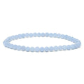 Edelsteinarmband Angelit (4mm) - elastisch