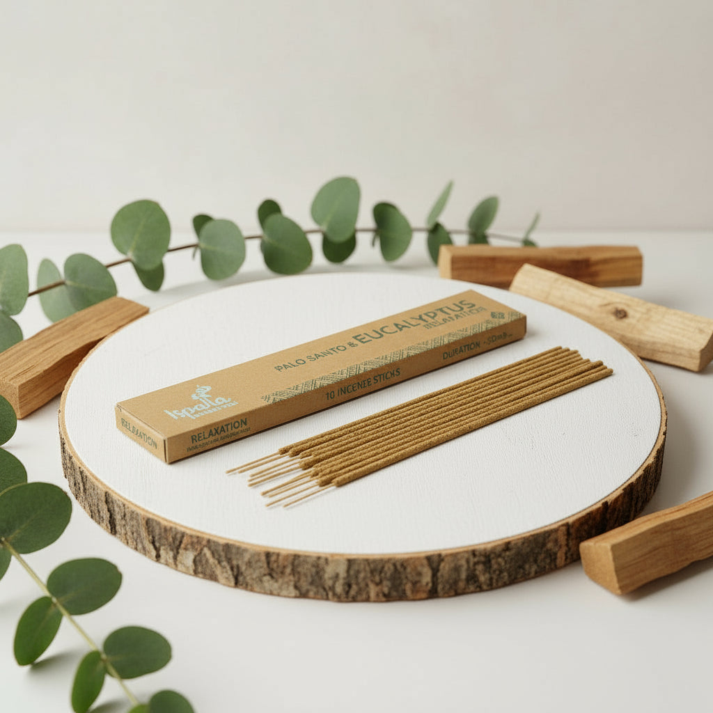 Palo Santo & Eukalyptus Räucherstäbchen (Ispalla)