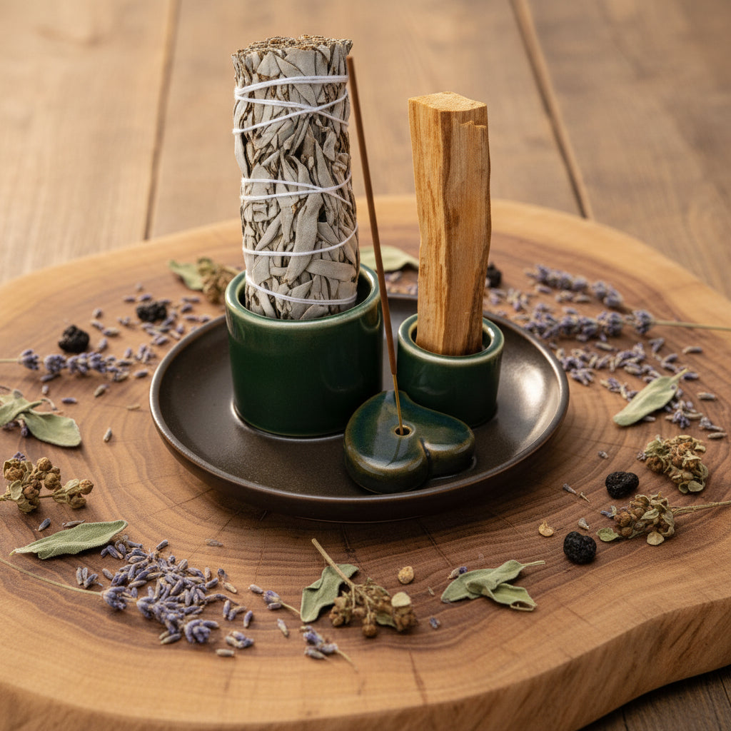 Smudge Halter grün/braun