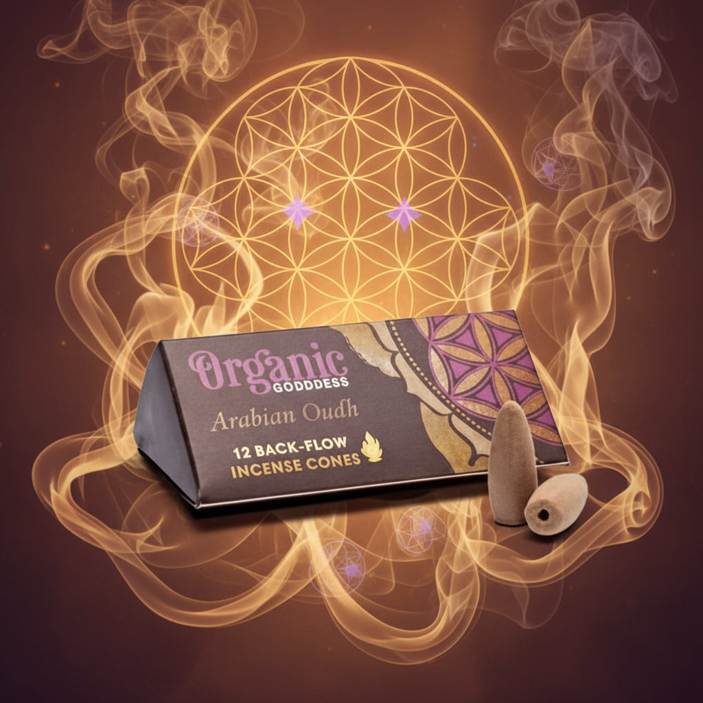 Arabisches Oudh Rückfluss Räucherkegel -  (Organic Goodness)