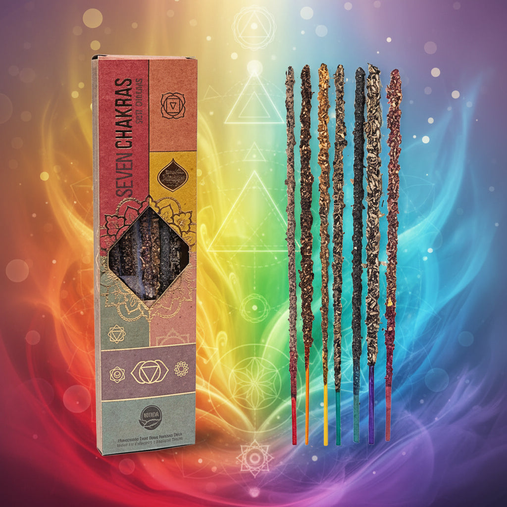 7 Chakra Räucherstäbchen