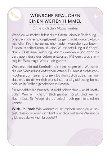 Omm for you Wünsche manifestieren