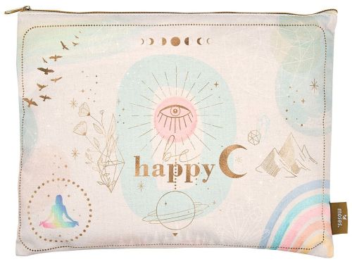 Puzzle mit Täschchen "Happy" - Omm for you