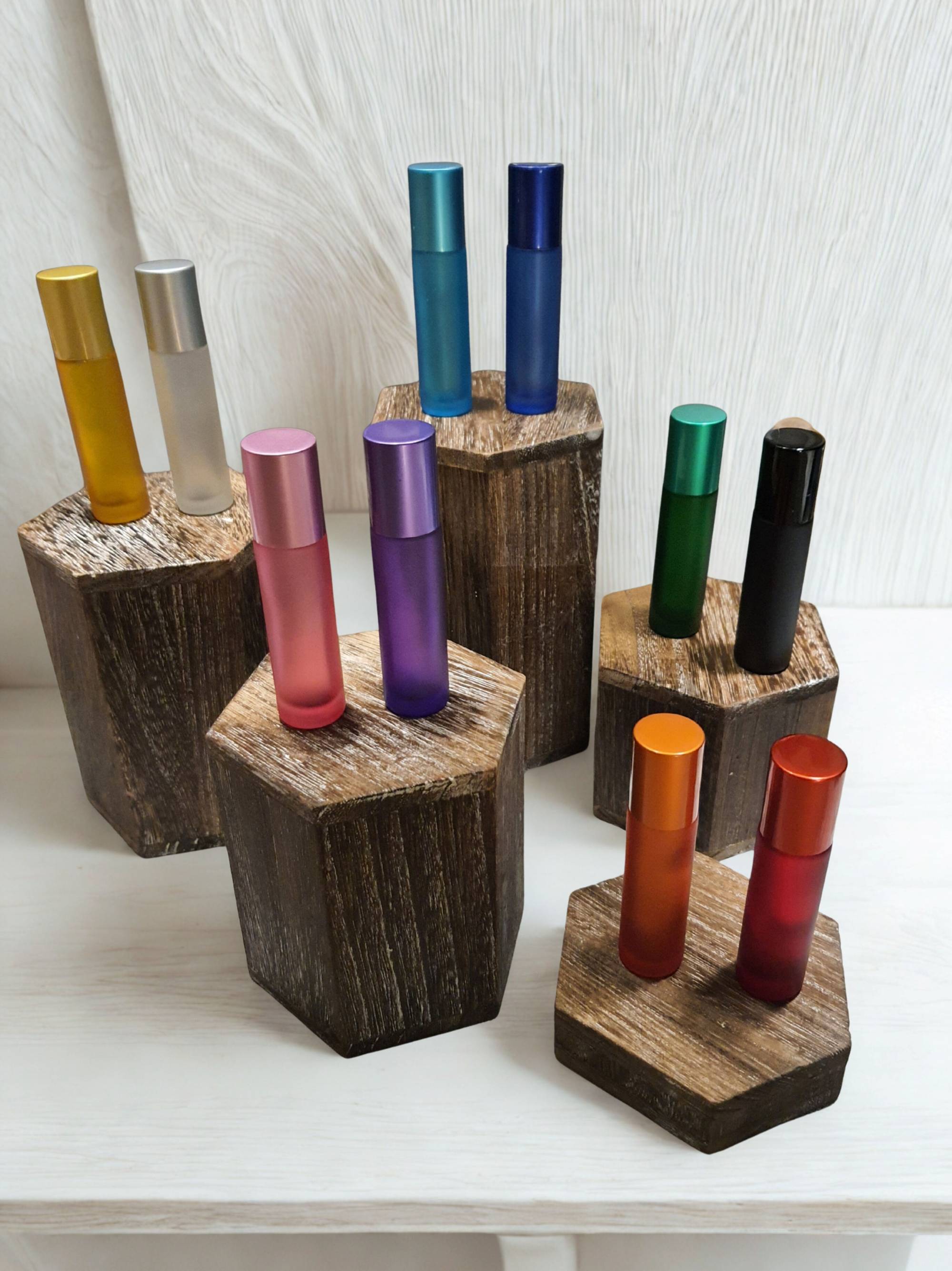Roll-On Flaschen Glas 10ml Frosted Serie