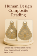Human Design Composite Reading zwei Bodygraphen