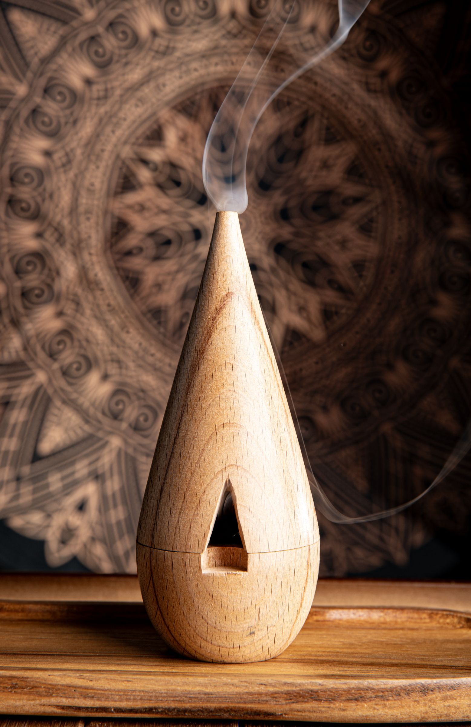 Kegelhalter Classico aus Buchenholz