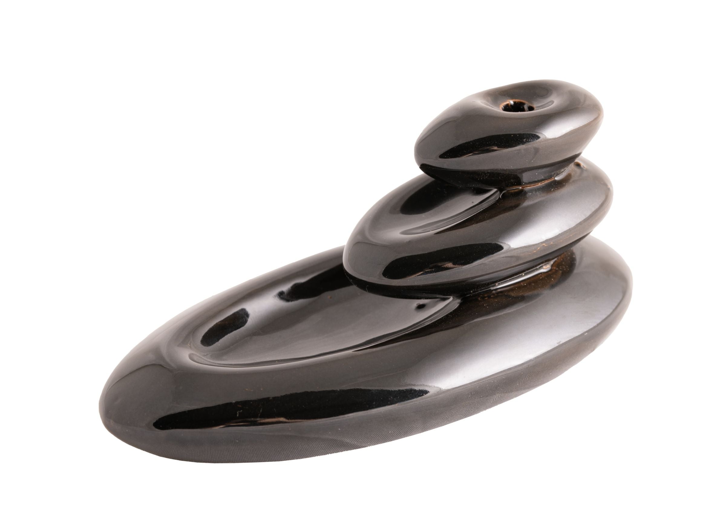 Backflow Kegelhalter Schiffchen Keramik, glasiert