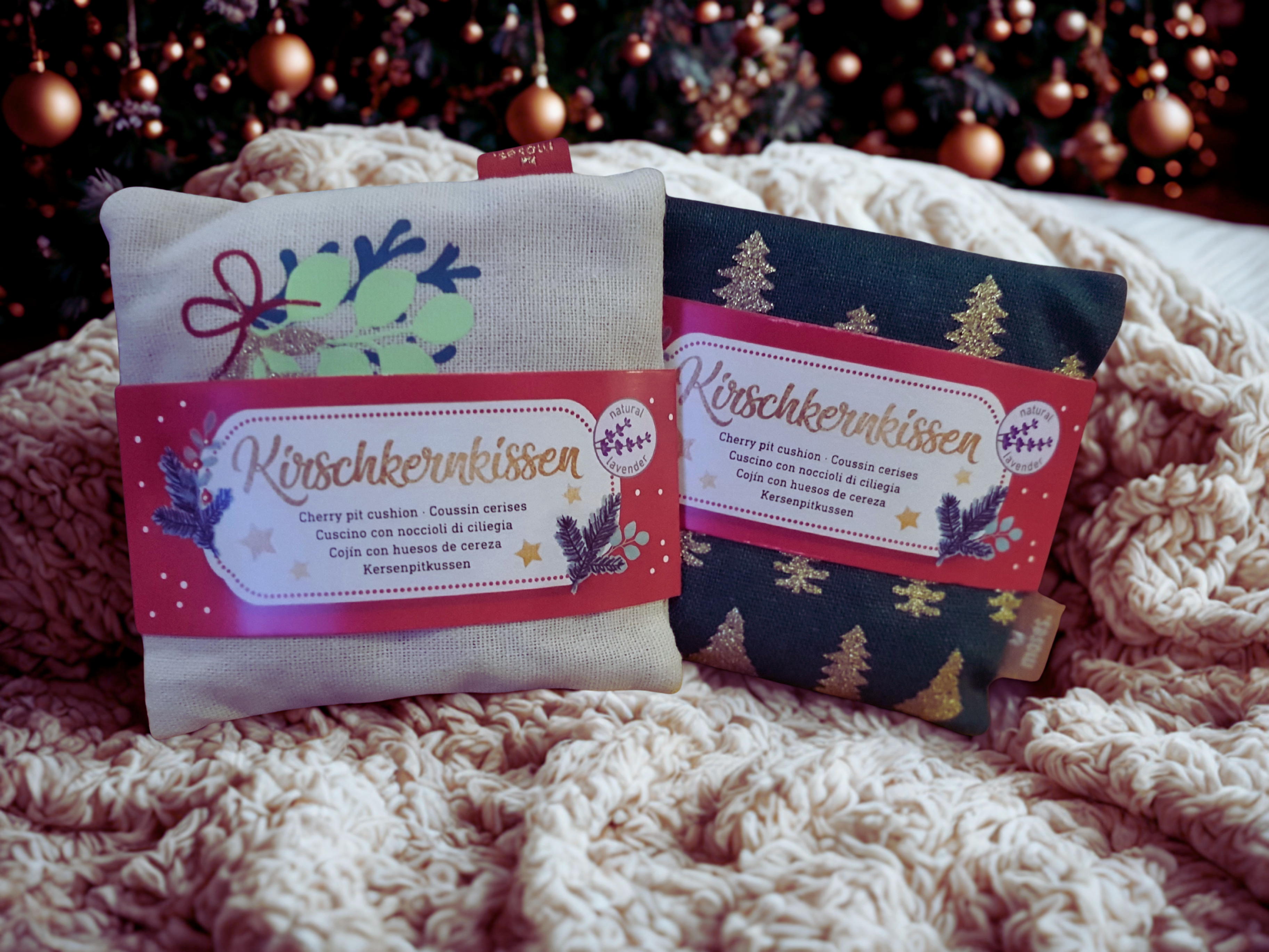 Kirschkernkissen "Winterwunder"