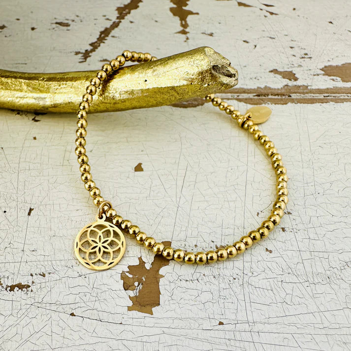 Kugelarmband mit Seed of Life