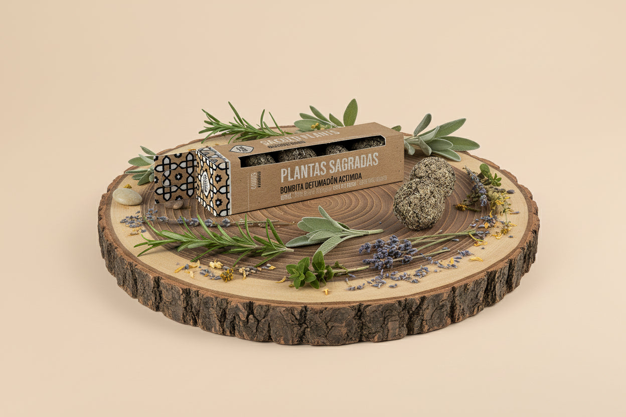 Räucherbomben Heilende Kräuter