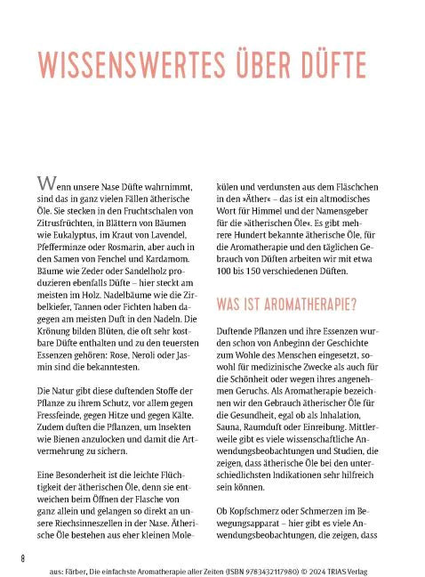 Die einfachste Aromatherapie aller Zeiten