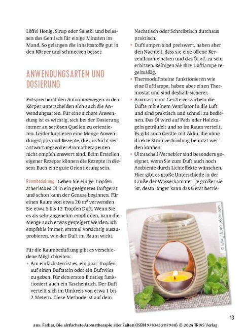 Die einfachste Aromatherapie aller Zeiten