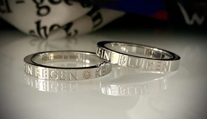 Mantraring - KEIN REGEN KEINE BLUMEN